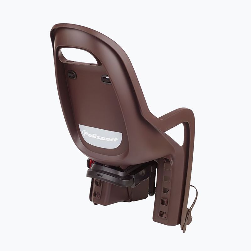 Dětská sedačka na kolo  Polisport Groovy Maxi FF 29 ECO dark brown eco 5
