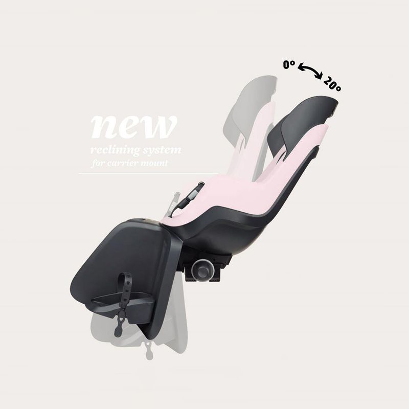 Zadní sedlo pro nosič bobike Go RS pink/black 8012600004 6