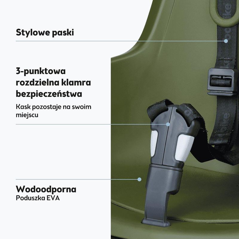 Sedačka na kolo bobike One Mini olive green 4