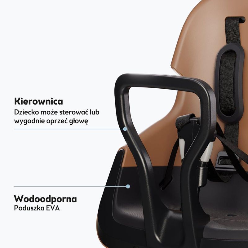 Sedačka na kolo bobike Exclusive Mini Evolve cinnamon brown 9