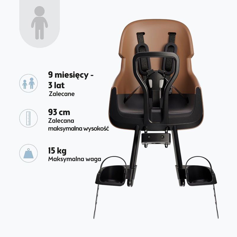 Sedačka na kolo bobike Exclusive Mini Evolve cinnamon brown 10