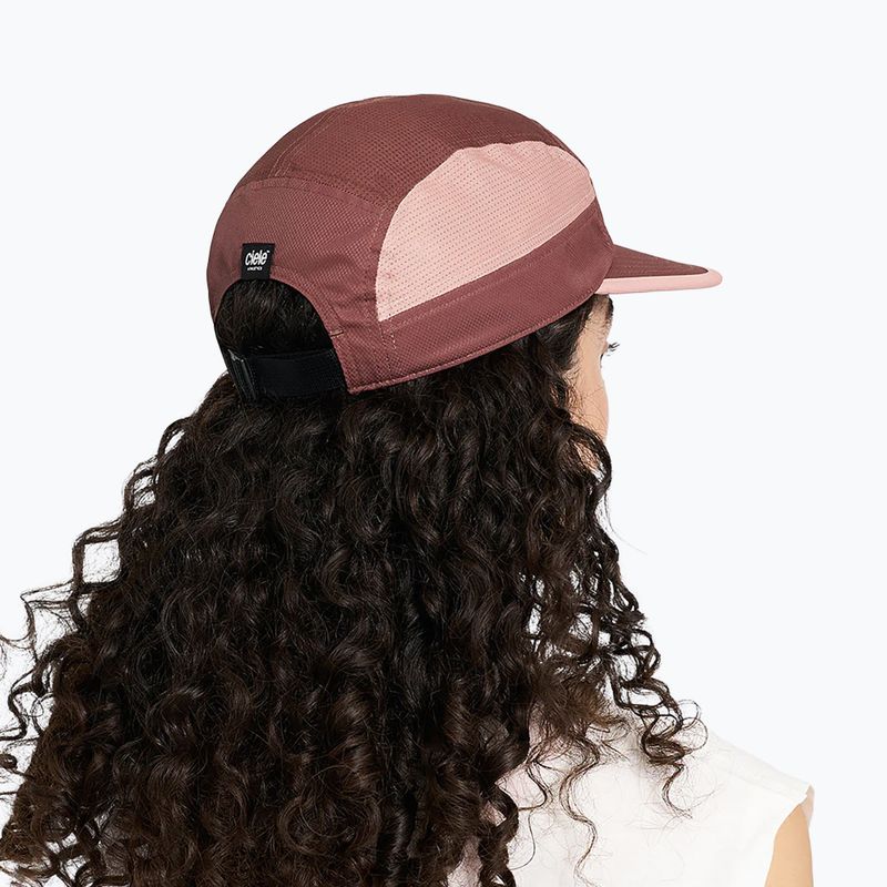 Kšiltovka Ciele Athletics GOCap Field IconicBar andorra rosedawn 6