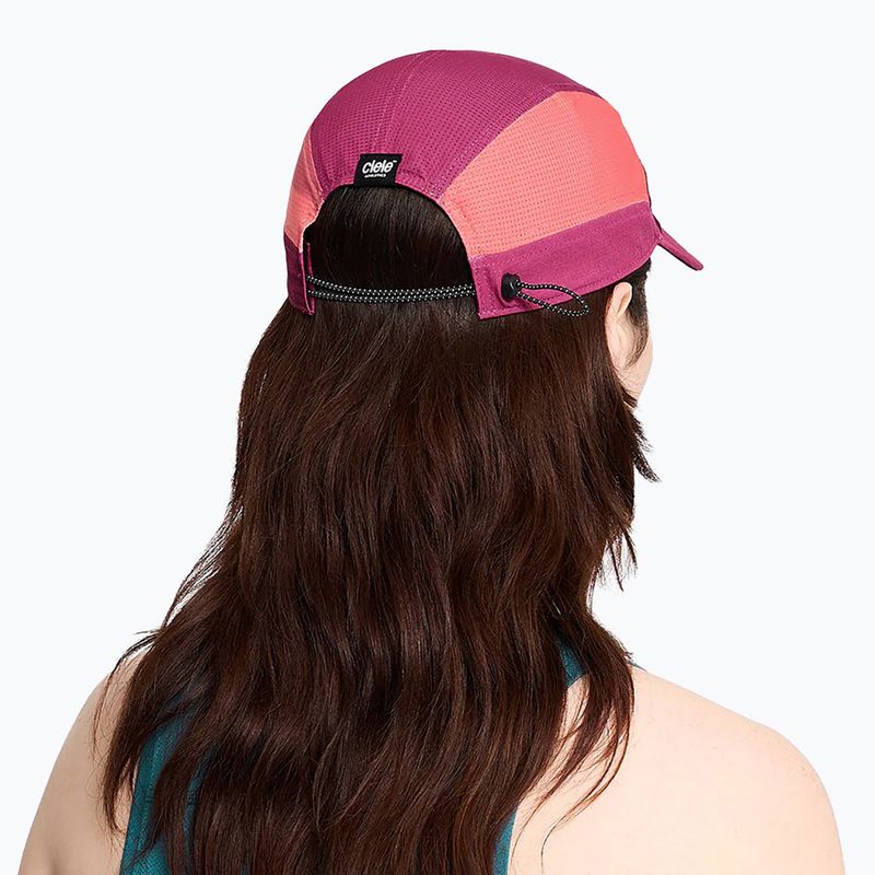 Kšiltovka Ciele Athletics FSTCap SC Field Iconic SL mulberry bocasana 6