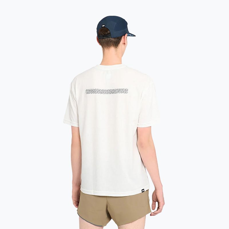 Pánské běžecké tričko Ciele Athletics NSP HV ''C" off white 2
