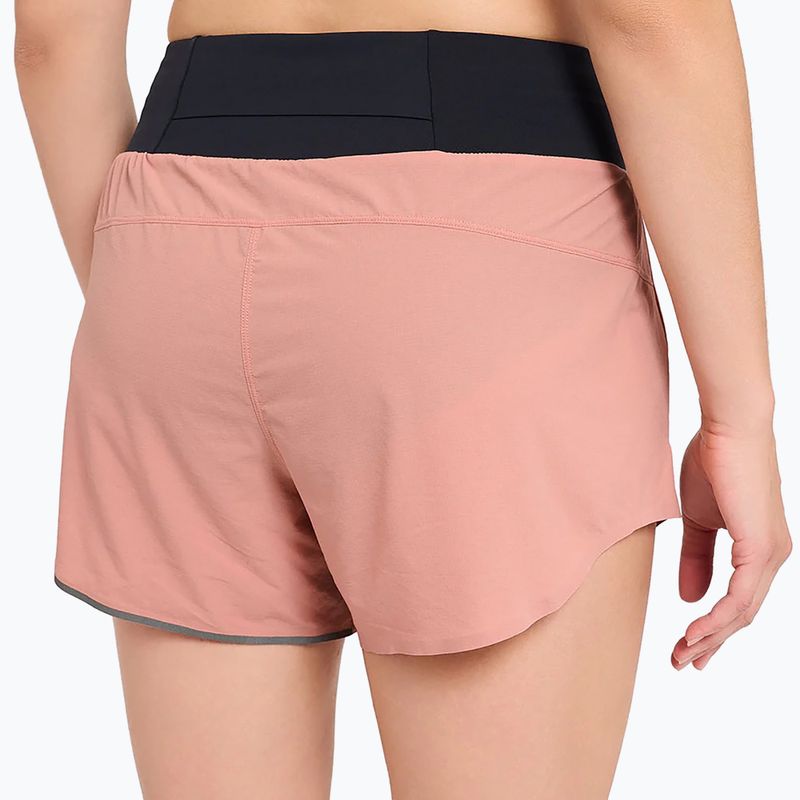 Dámské běžecké kraťasy Ciele Athletics TRN 4" Brief 2 rosedawn 4