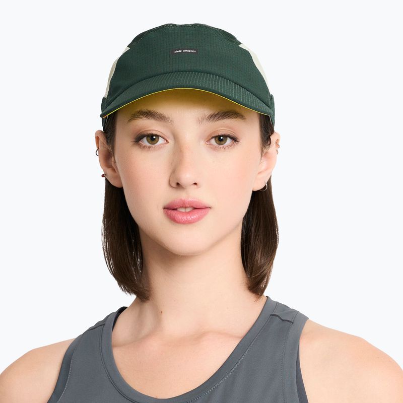 Kšiltovka Ciele Athletics GOCap Field IconicBar SL spruce/light moss 4