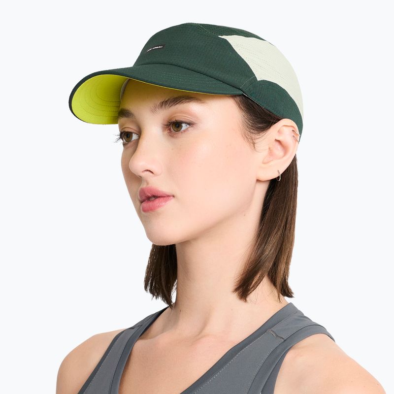 Kšiltovka Ciele Athletics GOCap Field IconicBar SL spruce/light moss 5