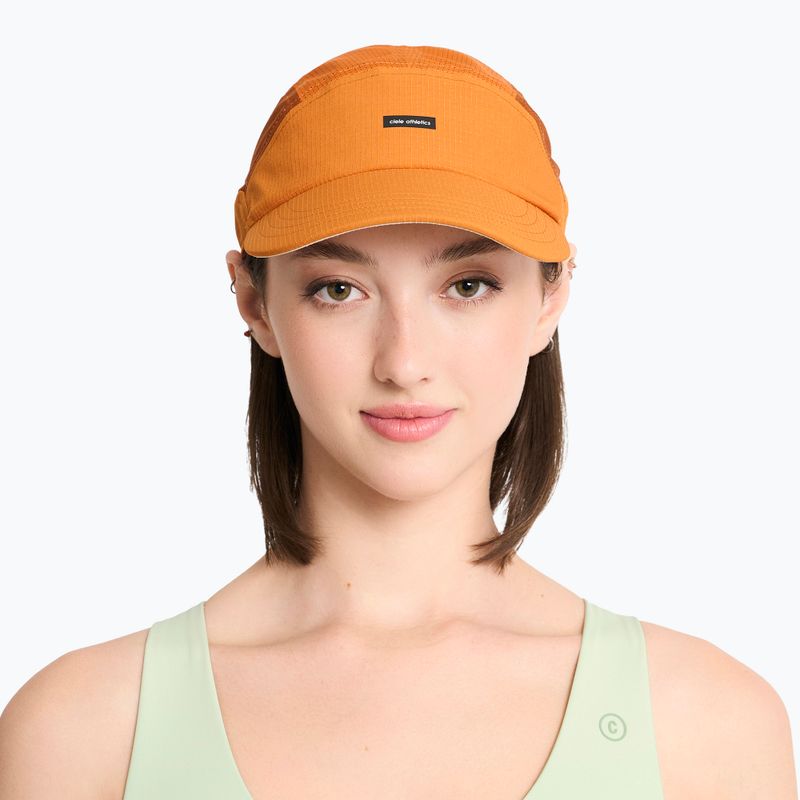 Kšiltovka Ciele Athletics GOCap Field IconicBar SL sunset/ginger bread 4