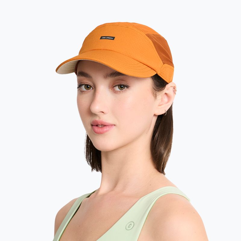 Kšiltovka Ciele Athletics GOCap Field IconicBar SL sunset/ginger bread 5