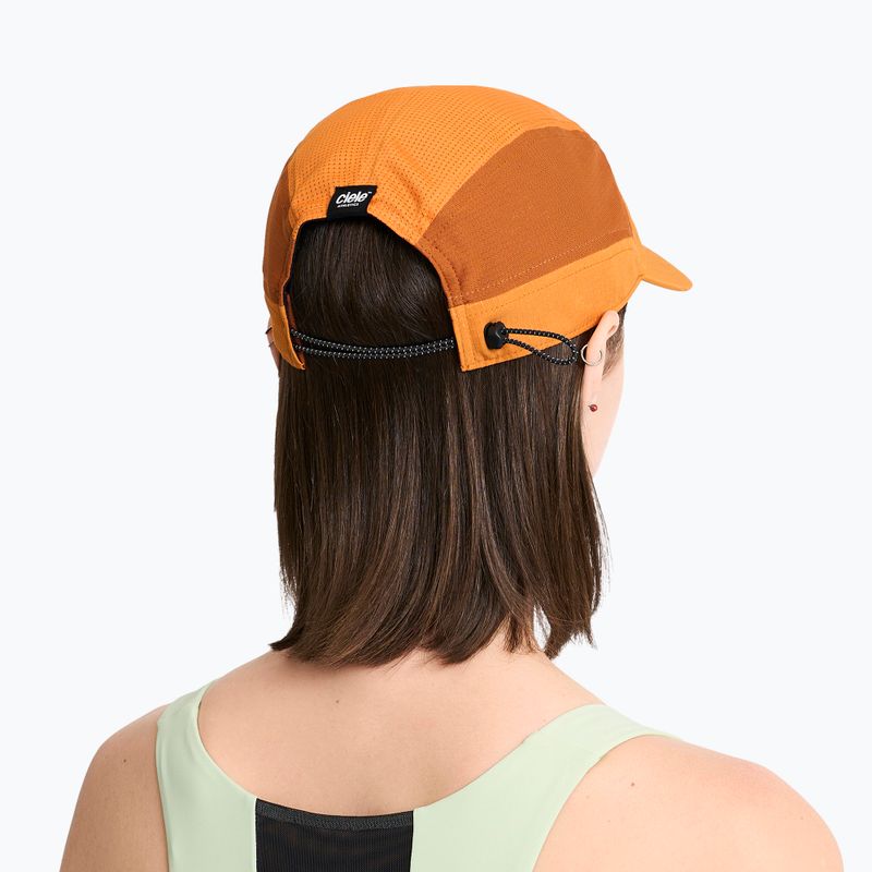 Kšiltovka Ciele Athletics GOCap Field IconicBar SL sunset/ginger bread 6
