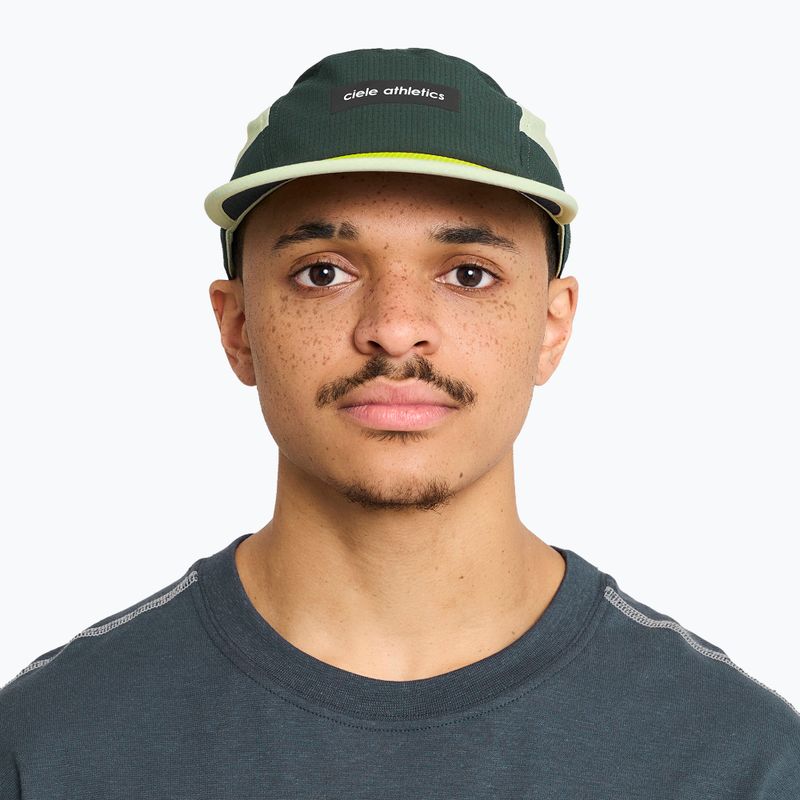 Kšiltovka Ciele Athletics GOCap Field Iconic Bar spruce/light moss 4