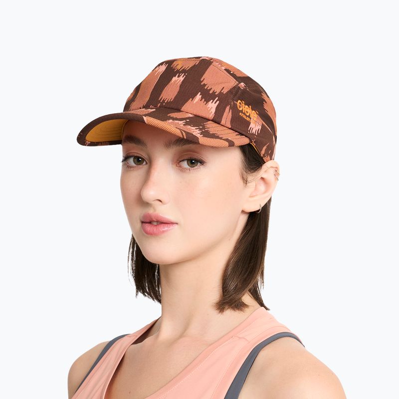 Kšiltovka Ciele Athletics GOCap Field AllOverPrint Cheetah oak 5