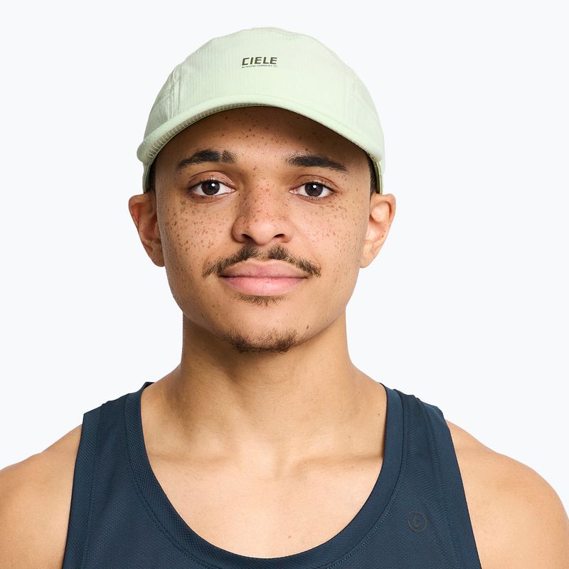 Kšiltovka Ciele Athletics GOCap Field Capital RC light moss 4