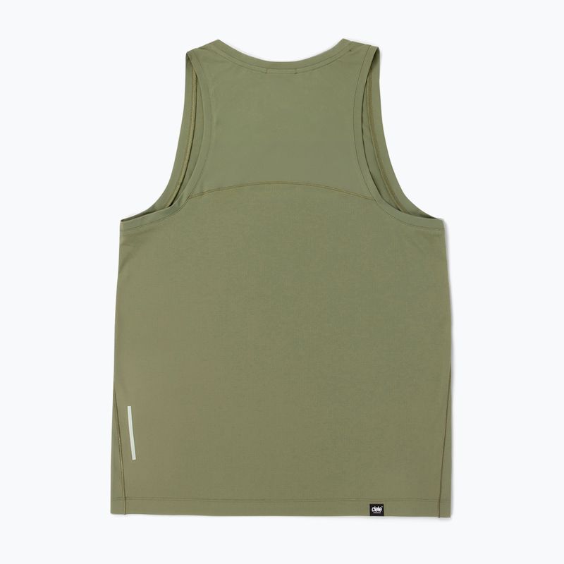Pánské běžecké tričko Ciele Athletics DLYSinglet toad 2