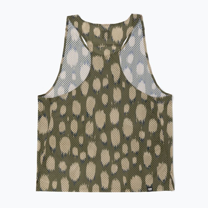 Pánské běžecké tričko Ciele Athletics ICNSinglet Cheetah kombu 2
