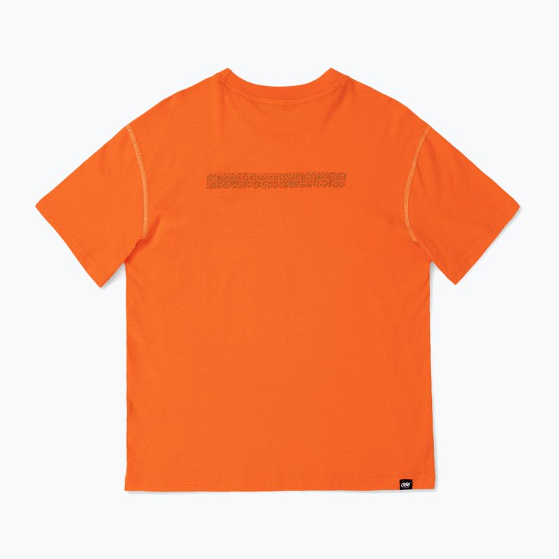 Pánské běžecké tričko Ciele Athlteics NSPTShirt HV''C'' orange 2