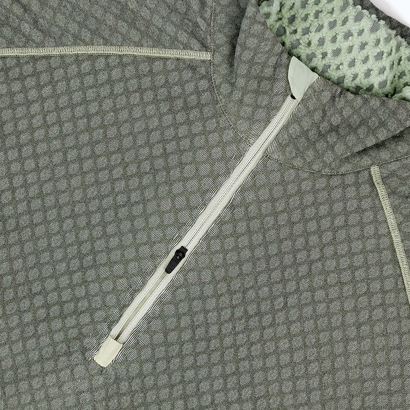 Pánská běžecká mikina Ciele Athletics VLVHalfzip light moss 5