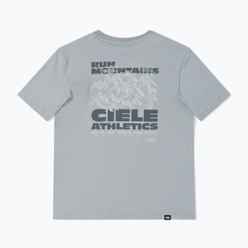 Tričko Ciele Athletics ORTShirt Run Mountains quarry 2