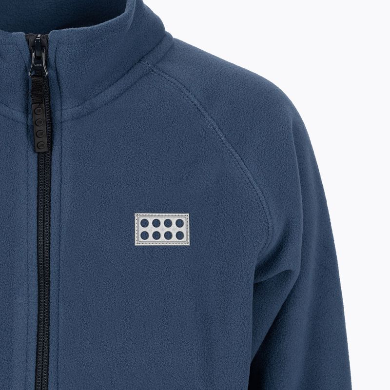 Dětská fleece mikina LEGO Lwsinclair tmavě modrá 22973 3
