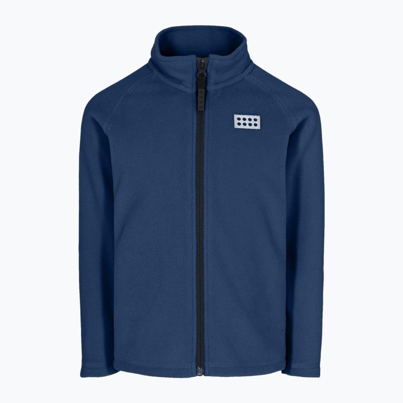 Dětská fleece mikina LEGO Lwsinclair tmavě modrá 22973 4