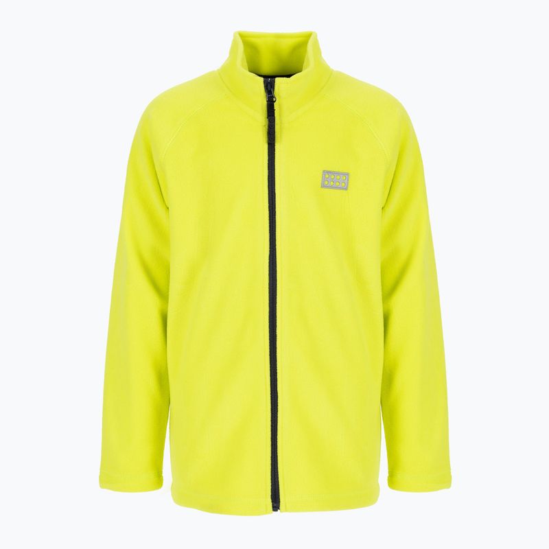 Dětská fleece mikina LEGO Lwsinclair žlutá 22973