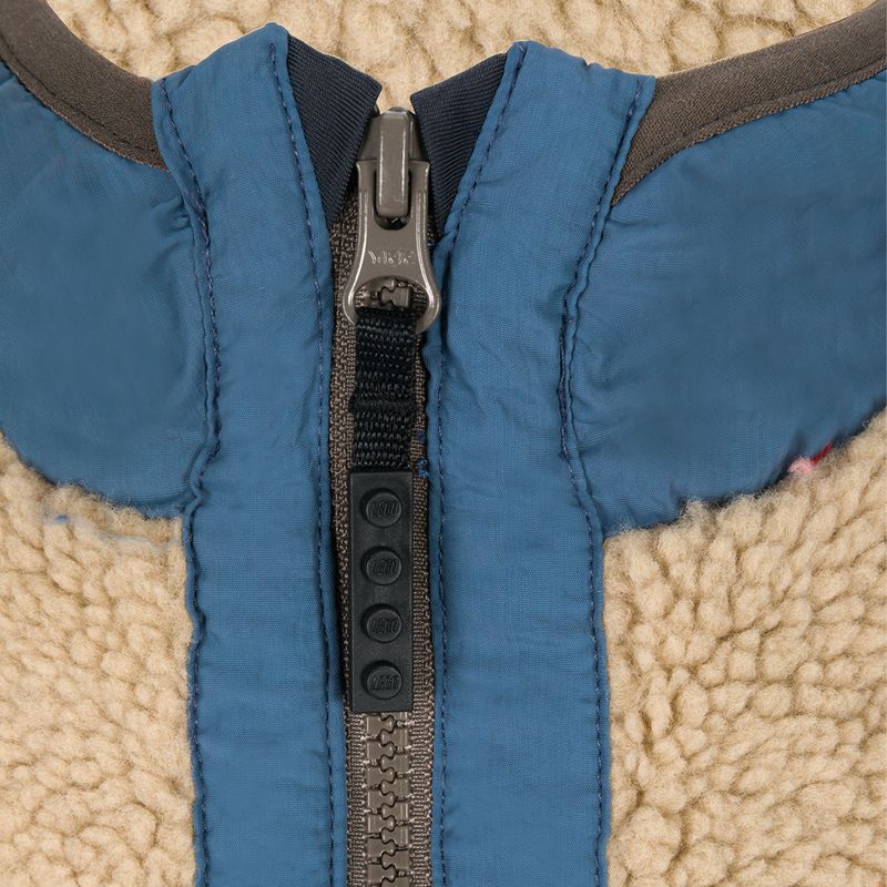 Dětská fleece mikina LEGO Lwsky hnědá 11010288 4