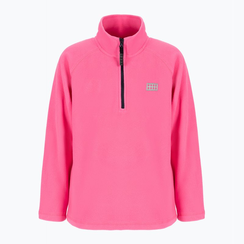 Dětská fleece mikina LEGO Lwsinclair růžová 22972