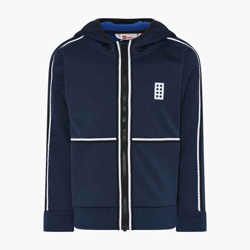 Dětská fleece mikina LEGO Lwsefrit tmavě modrá 11010407 4