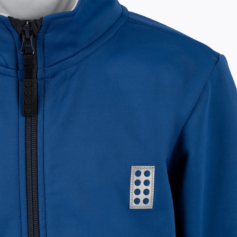 Dětská fleece mikina LEGO Lwsefrit modrá 11010413 4