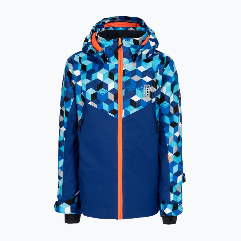 Dětská lyžařská bunda LEGO Lwjested navy blue 11010549
