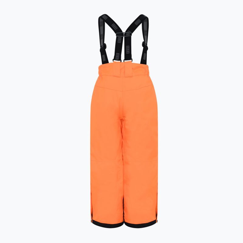 Dětské lyžařské kalhoty LEGO Lwparaw 702 orange 11010540 2