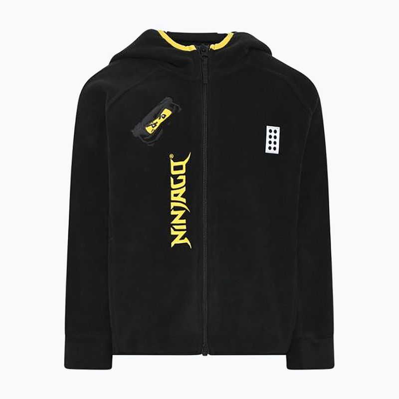 Dětská fleece mikina LEGO Lwsangai černá 11010498 6
