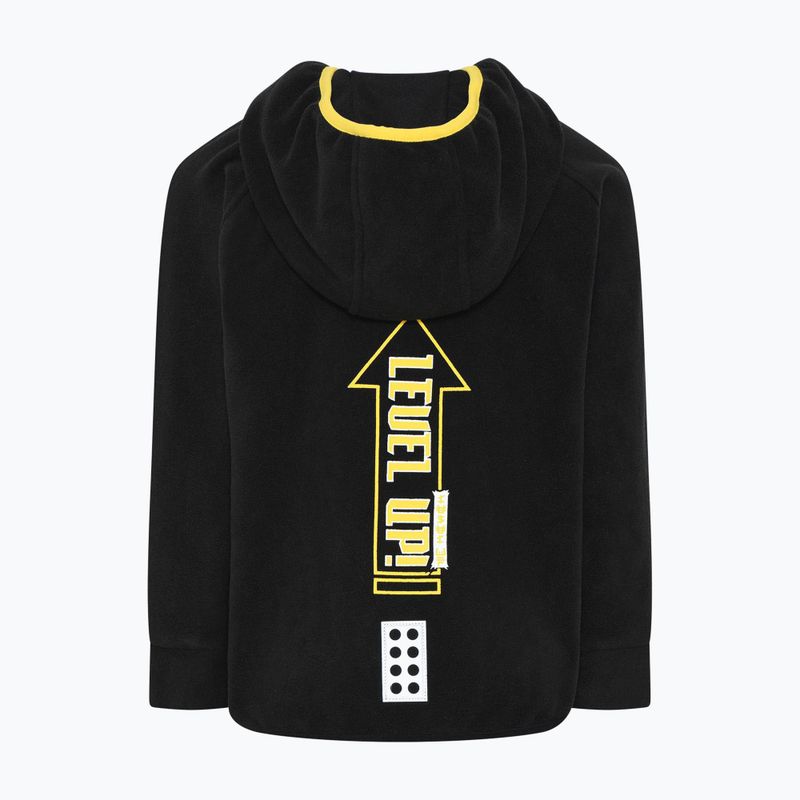 Dětská fleece mikina LEGO Lwsangai černá 11010498 7