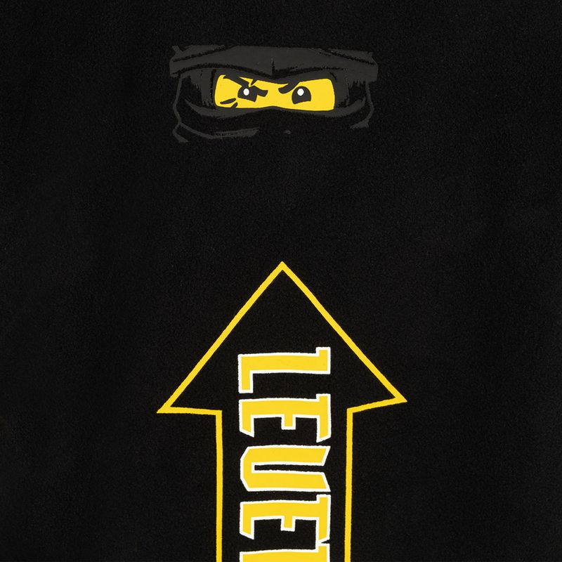 Dětská fleece mikina LEGO Lwsangai černá 11010498 5