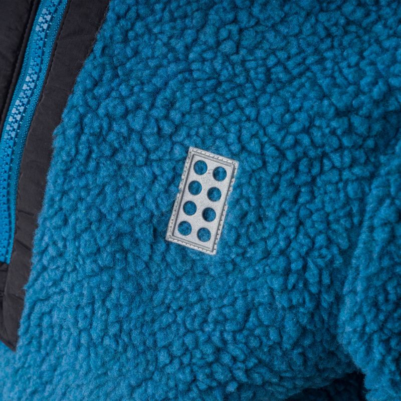 Dětská fleecová mikina LEGO Lwsky 710 modrá 11010288 4