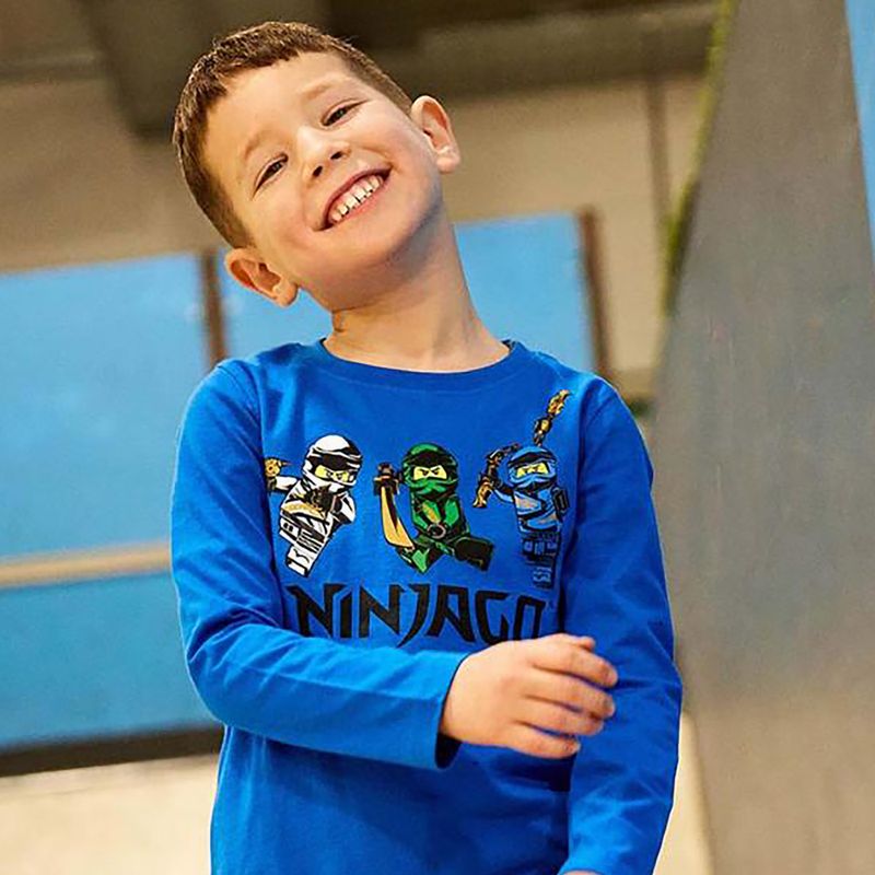 Dětské trekové tričko LEGO Lwtaylor 109 modré 12010755 5