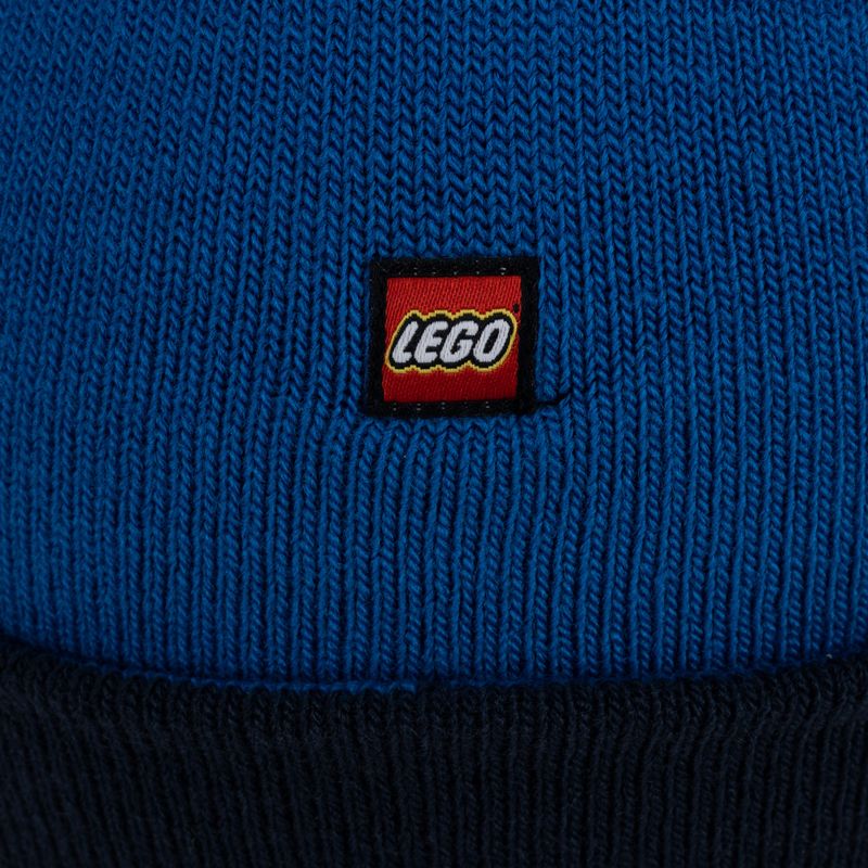 Dětská lyžařská čepice LEGO Lwantony 710 modrá 5