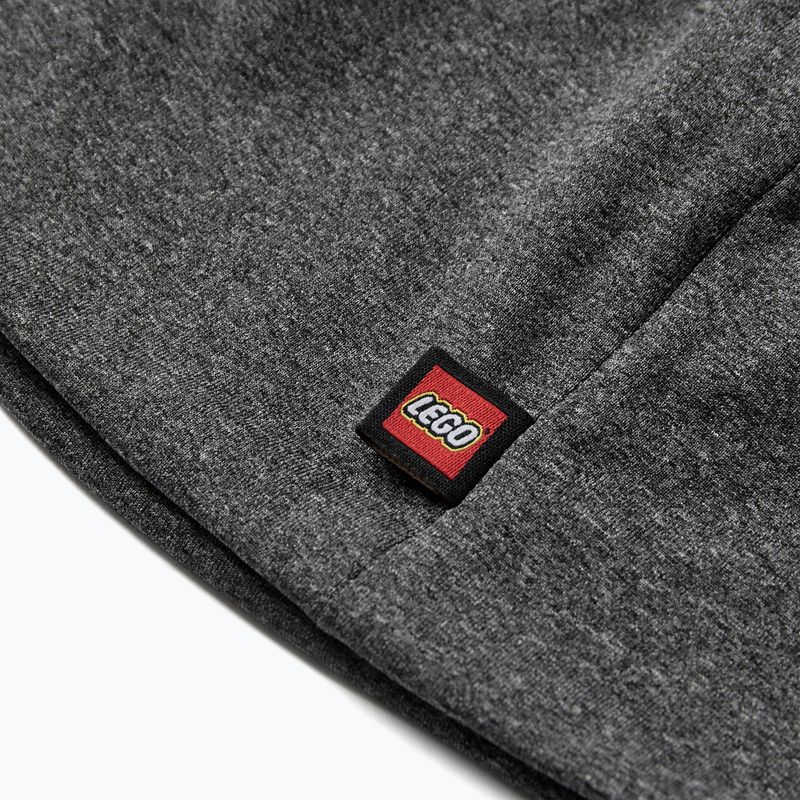 Dětská zimní čepice LEGO Lwagan 808 dark grey melange 3