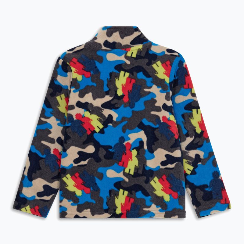 Dětská mikina LEGO Lwsaku 708 Fleece blue 2