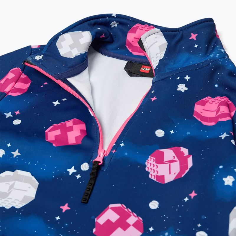 Dětská růžová mikina LEGO Lwsaku 800 4