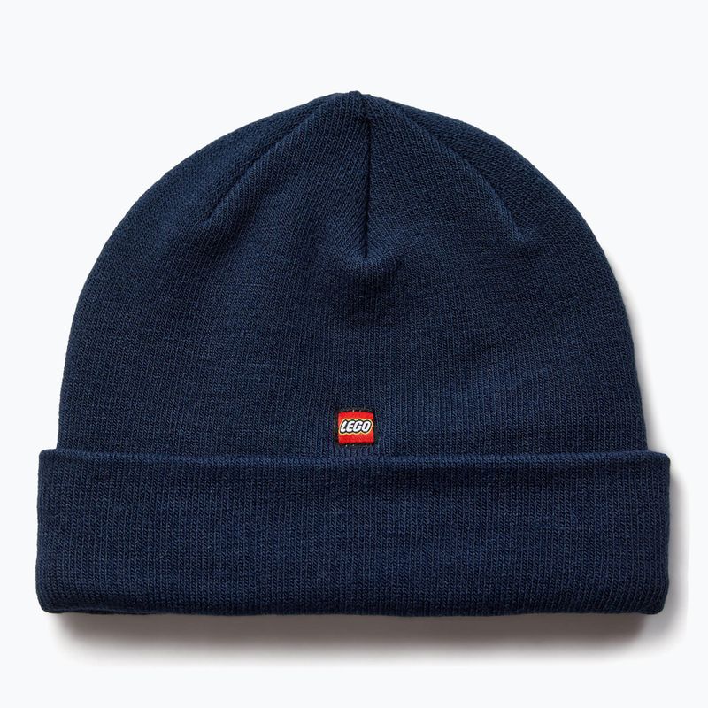 Dětská zimní čepice LEGO Lwantony 710 dark navy/blue 2
