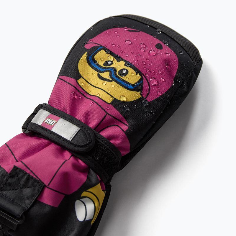Dětské rukavice LEGO Lwagan 812 pink 3