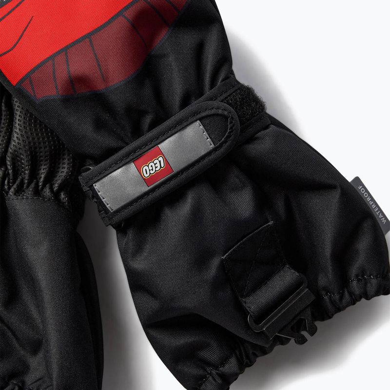 Dětské rukavice LEGO Lwagan 805 red 4