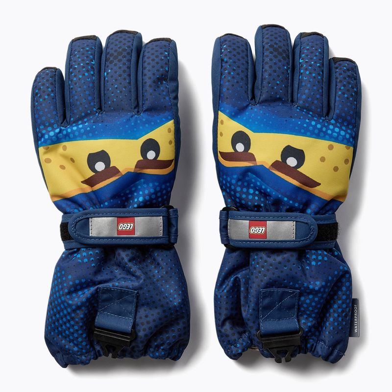 Dětské rukavice LEGO Lwagan 807 dark blue 2