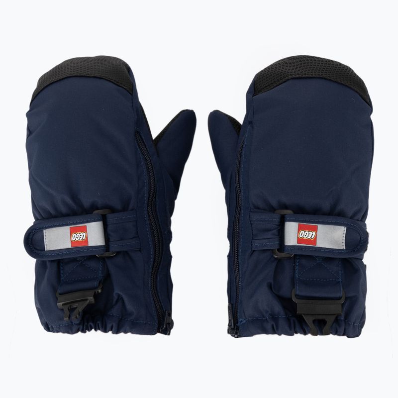 Dětské lyžařské rukavice LEGO Lwaripo 703 blue 2