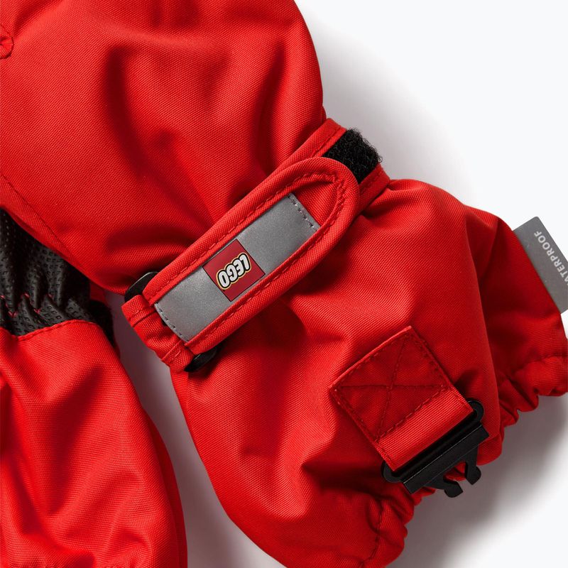 Dětské lyžařské rukavice LEGO Lwatlin 700 red 4