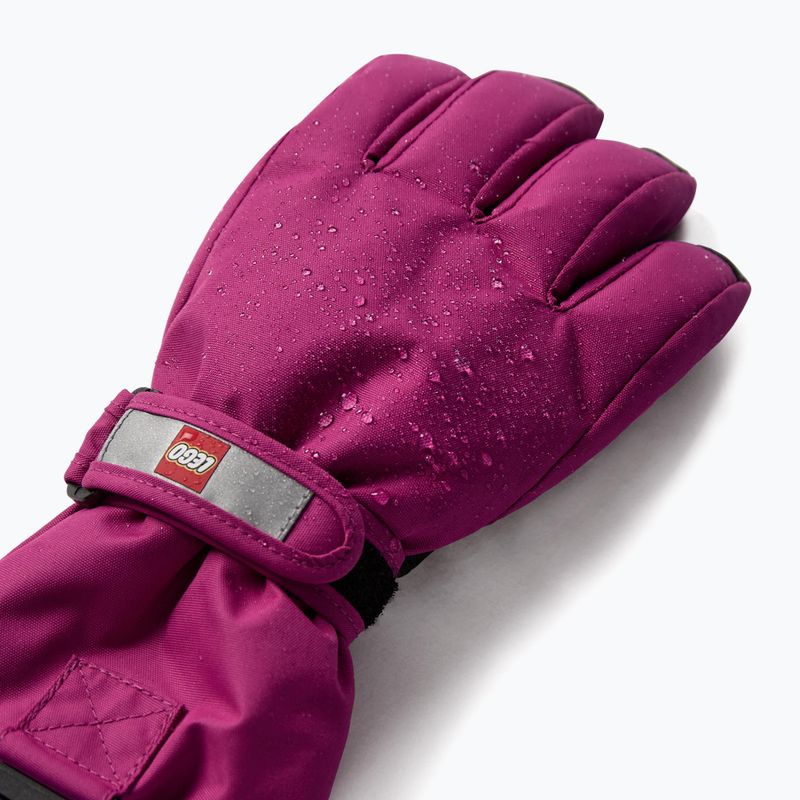 Dětské lyžařské rukavice LEGO Lwatlin 700 fuchsia 3