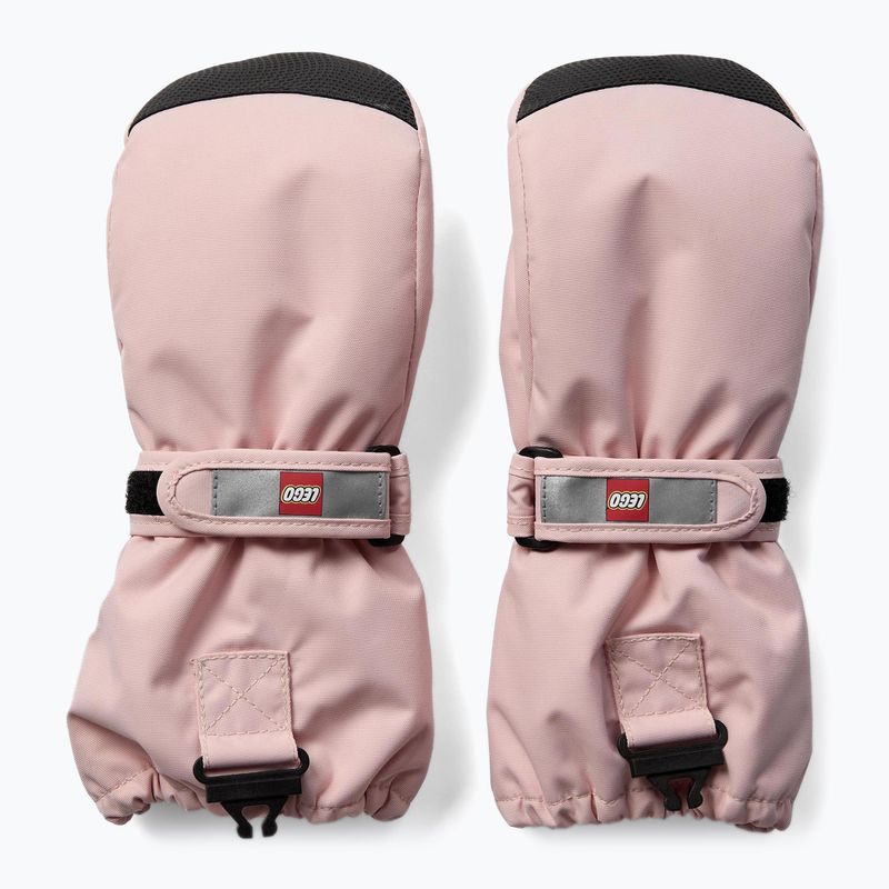Dětské lyžařské rukavice LEGO Lwatlin 706 light pink 2