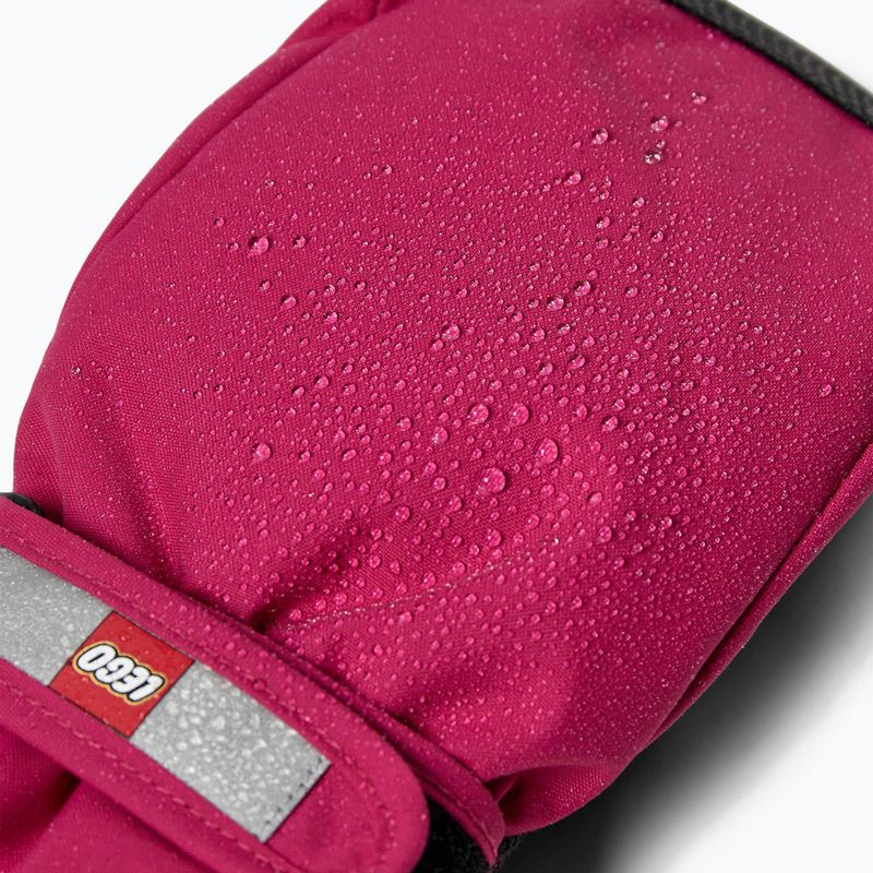 Dětské lyžařské rukavice LEGO Lwatlin 706 fuchsia 3