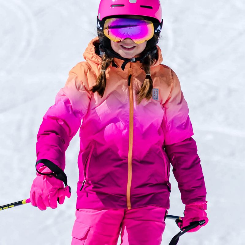Dětská lyžařská bundaLEGO Lwjested 709 pink 6